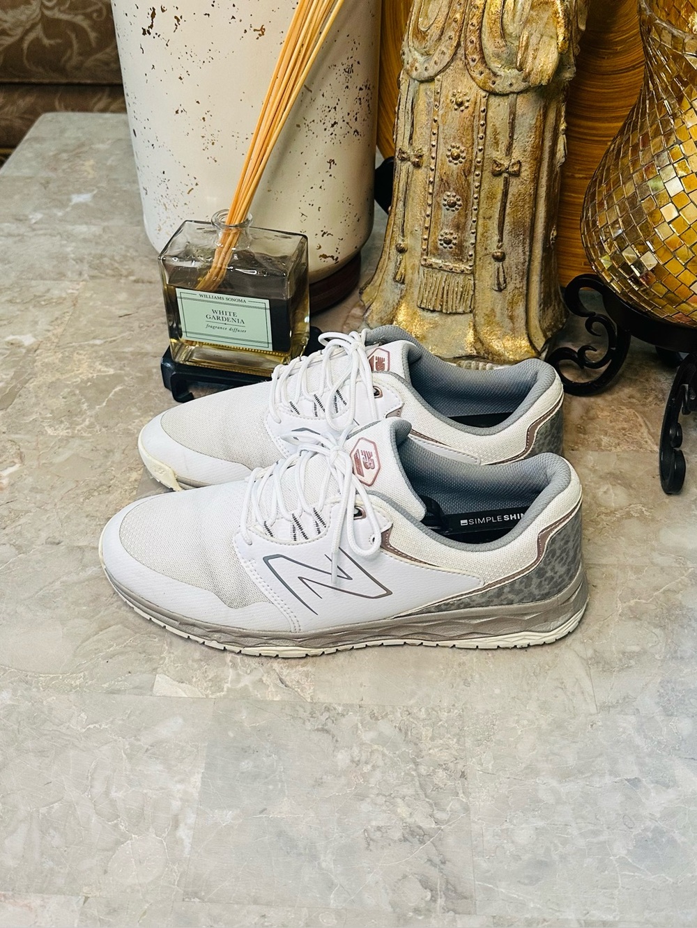 New Balance Fresh Foam Link SL V2 Womens Size 8.5 White Golf Shoes NBGW4006WRG